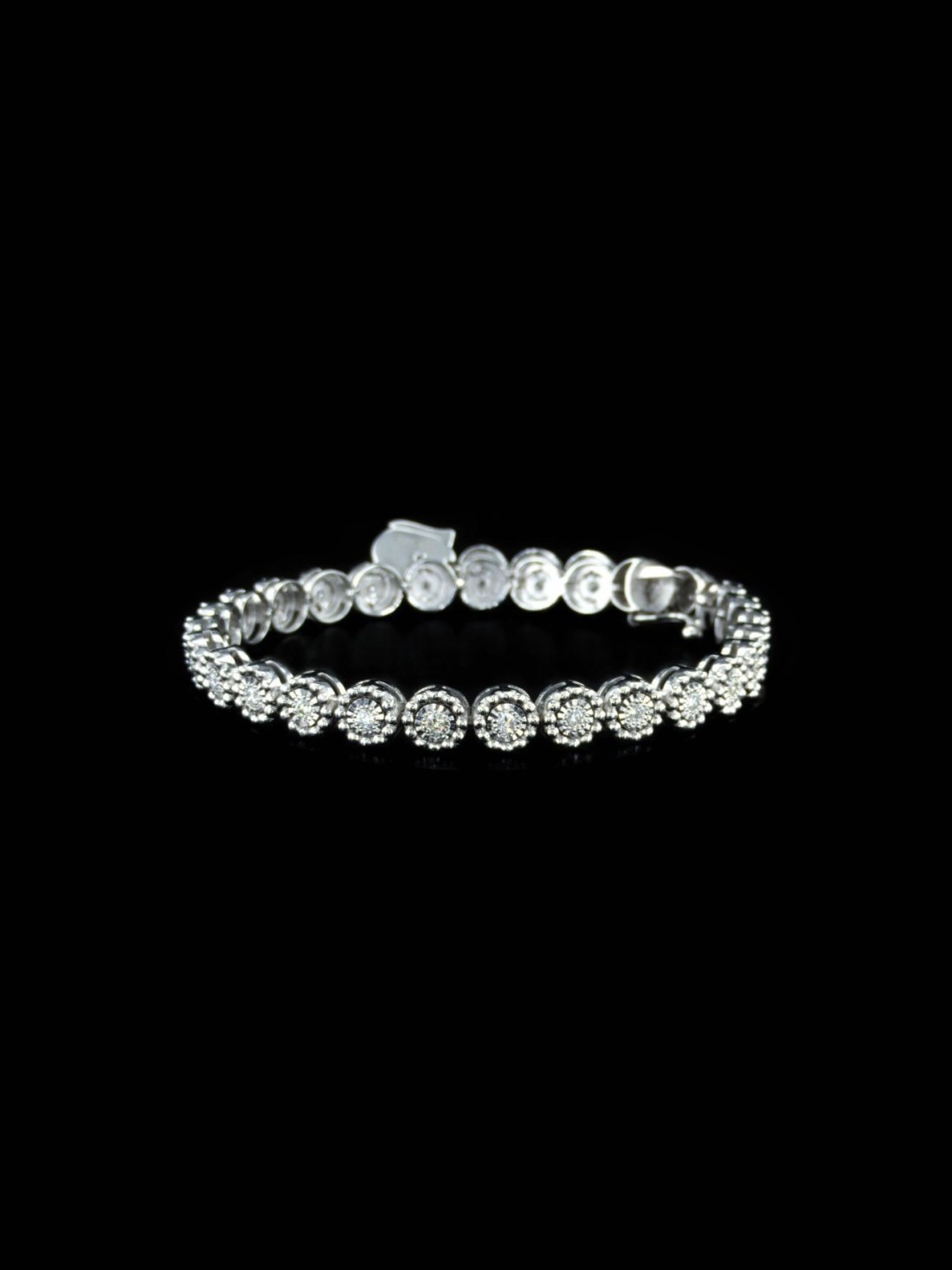 Halo Tennis Bracelet