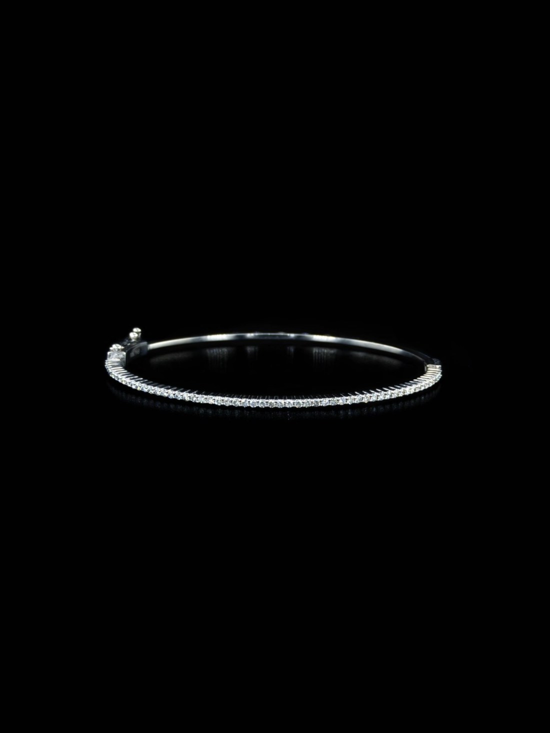 Diamond Line Bangle