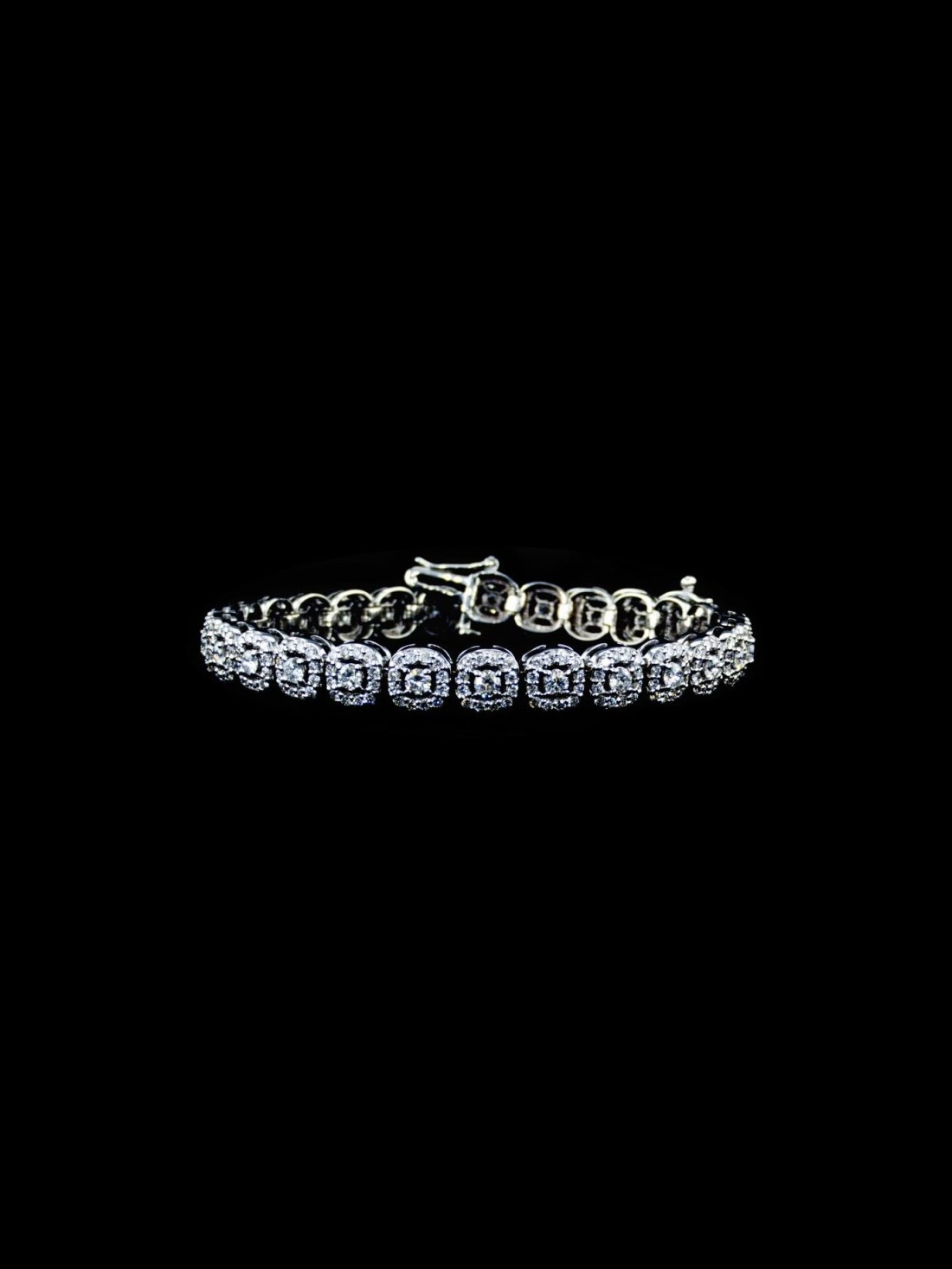 Cushion Halo Bracelet
