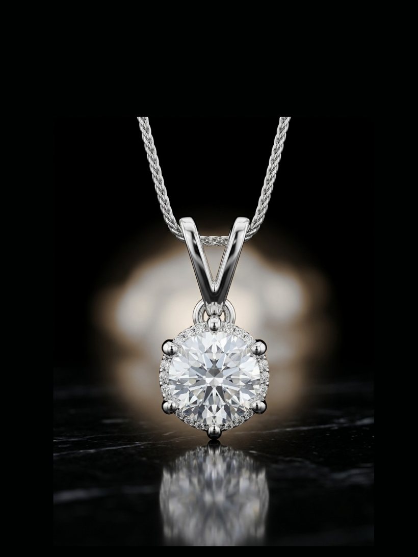 Solitaire Pendant