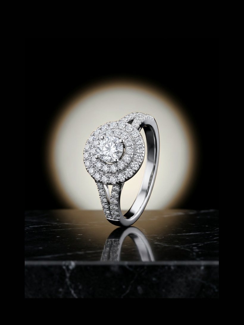 Pavé Solitaire